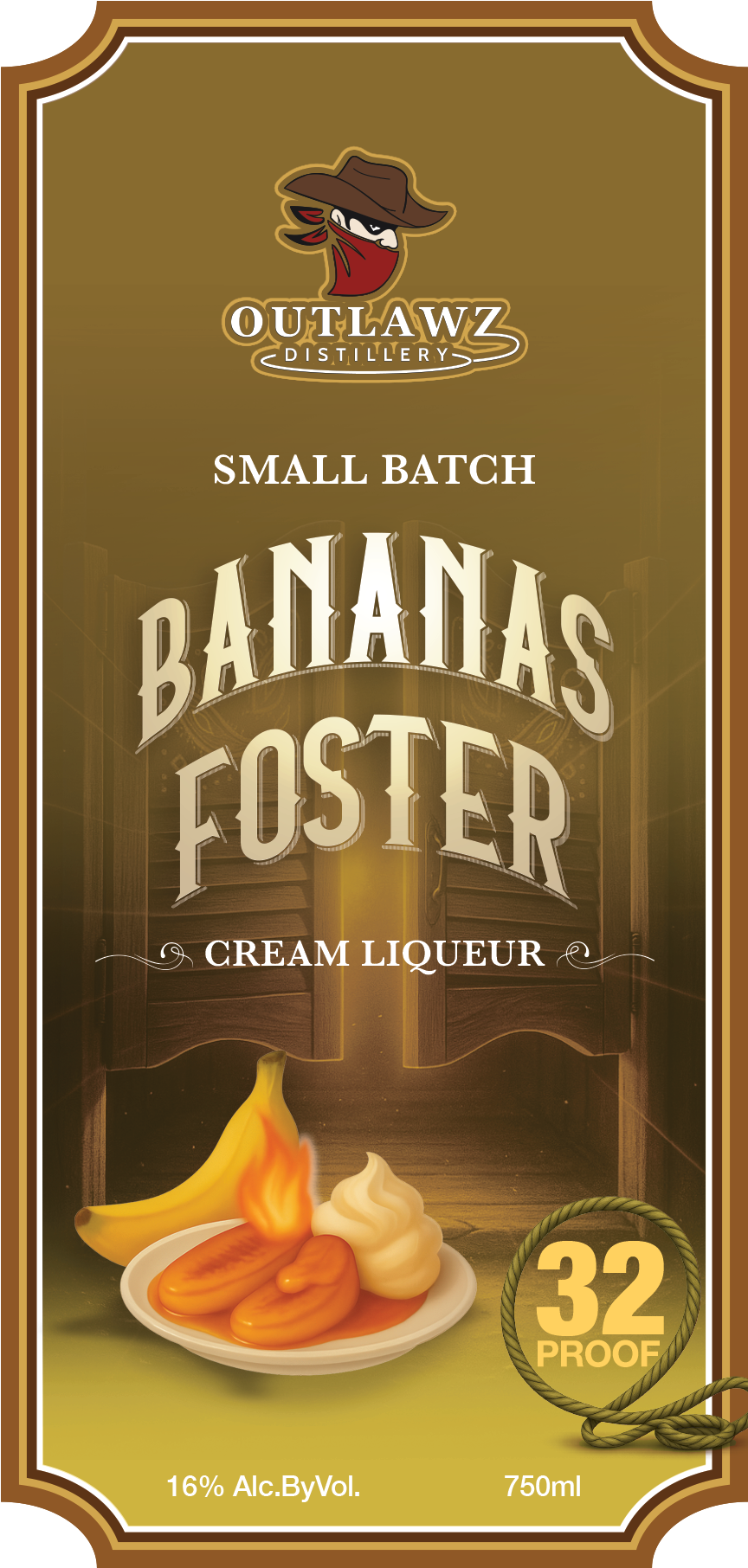 Bananas Foster Cream Liqueur