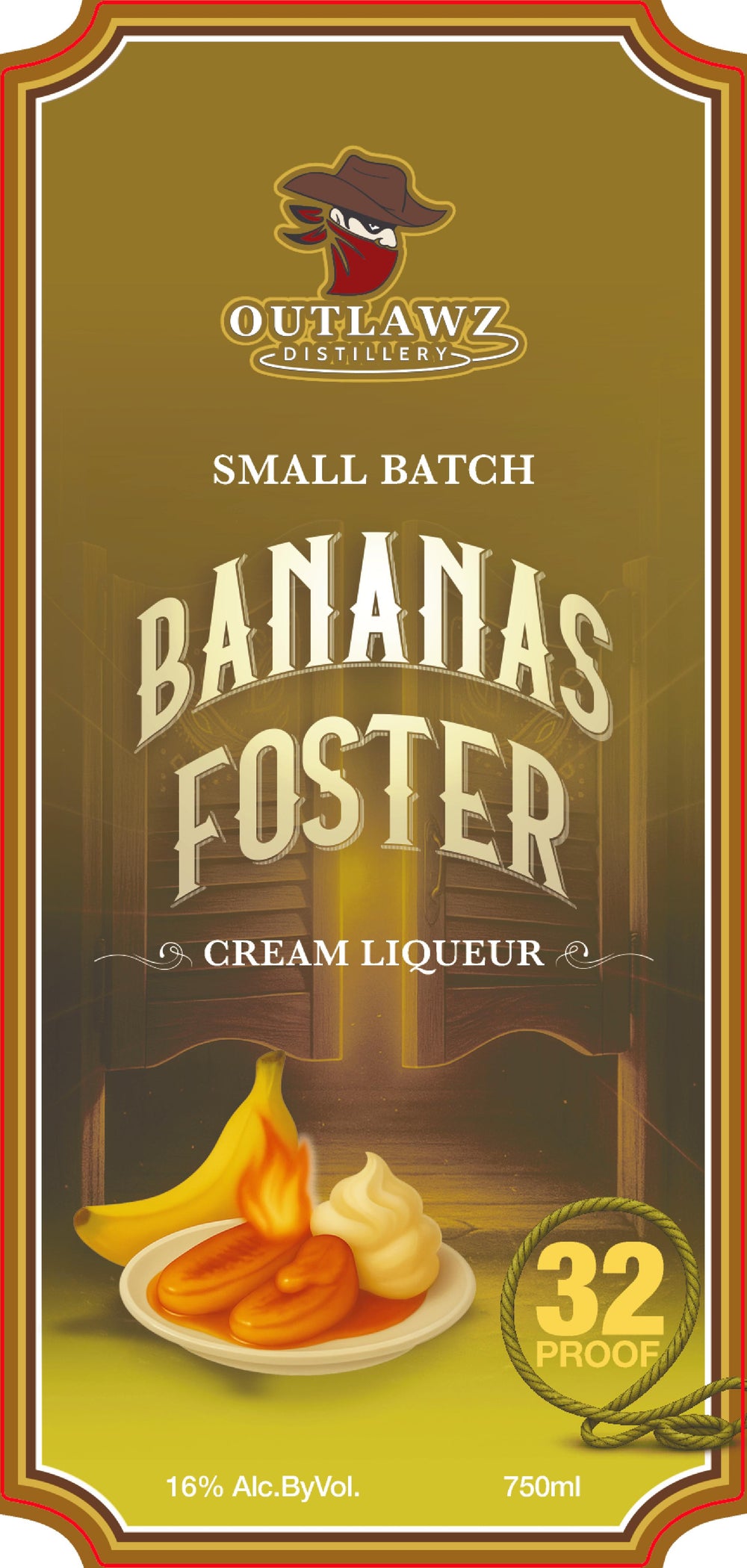 Bananas Foster Cream Liqueur