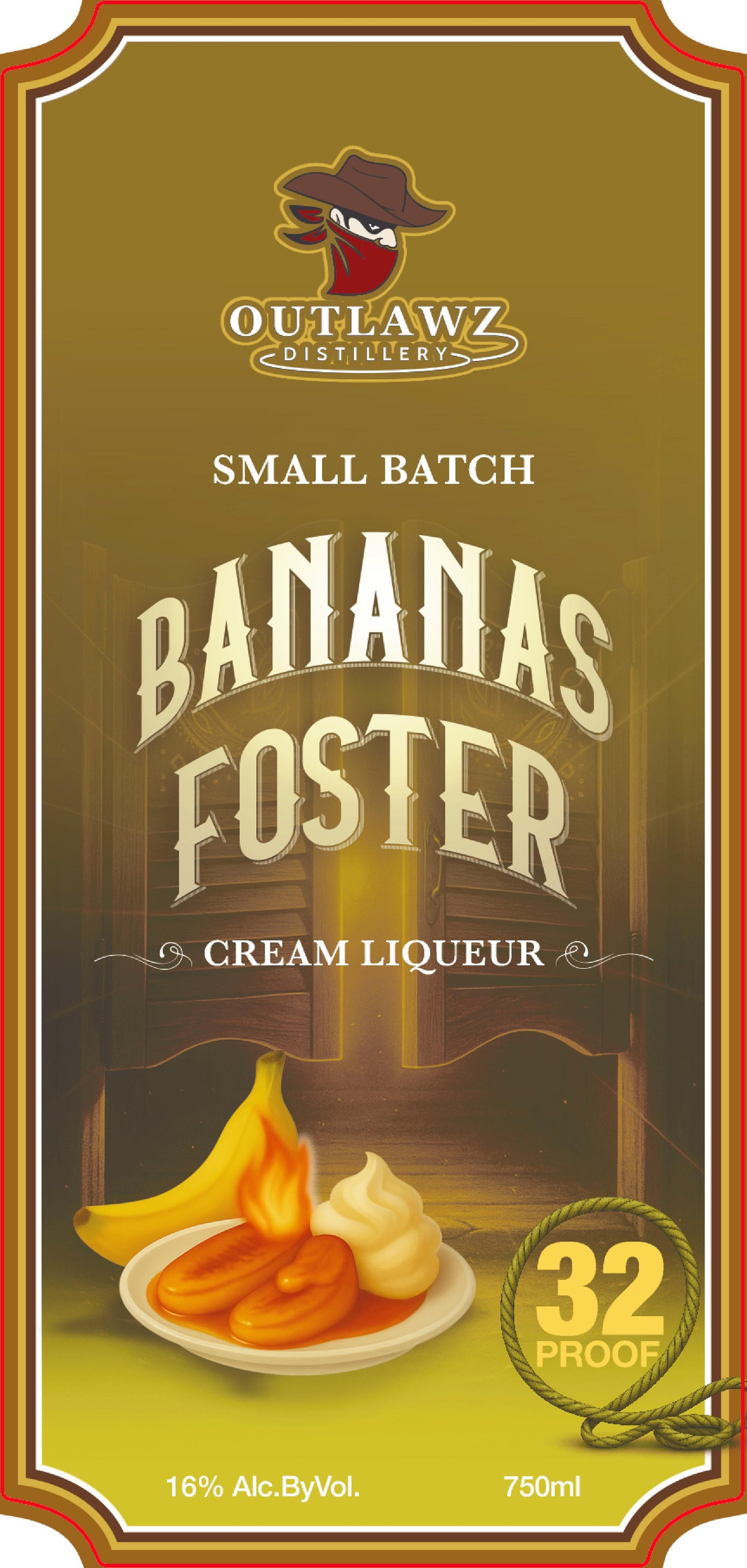 Bananas Foster Cream Liqueur
