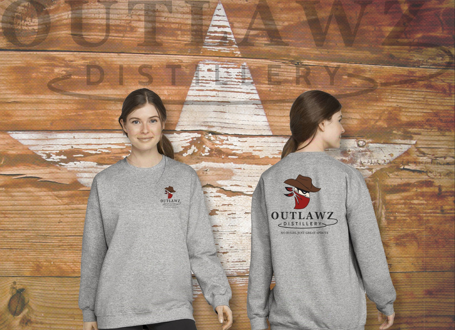 Crew Neck Sweatshirt (Gray)