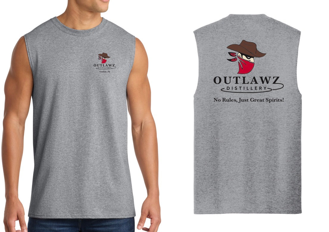 Muscle Shirt- Grey
