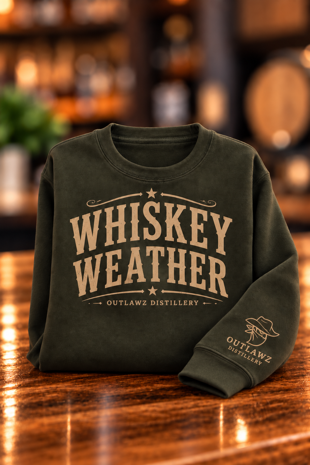 Whiskey Weather Crewneck